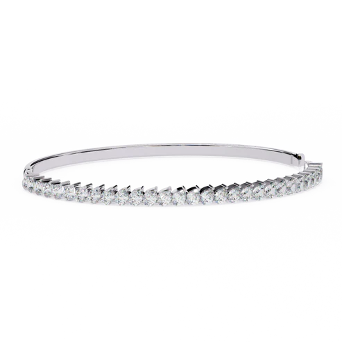 stunning bangle with sparkling diamonds - timeless elegance for your jewelry collection