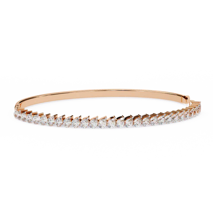 Stunning Bangle with Sparkling Diamonds - Timeless Elegance for Your Jewelry Collection